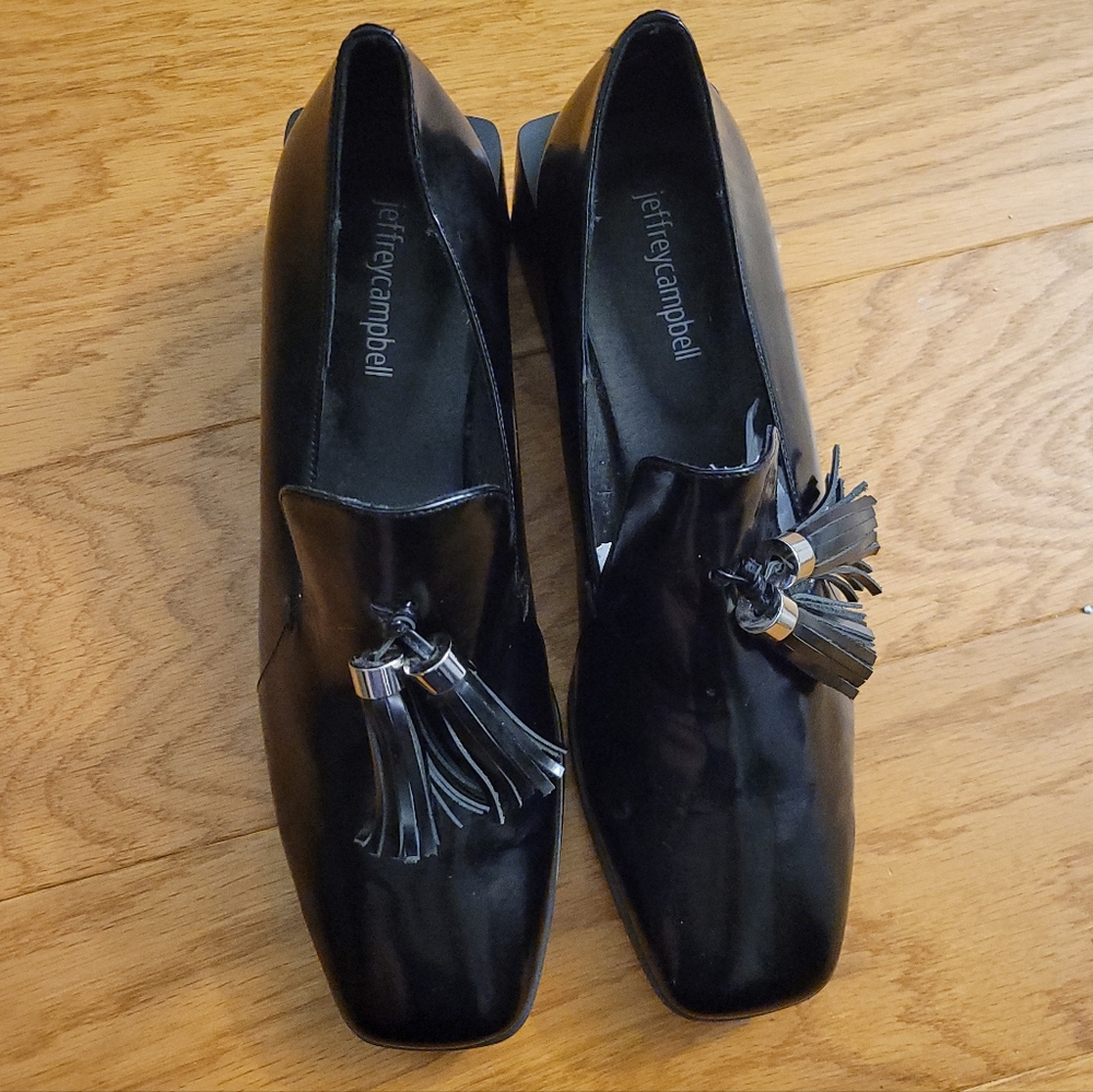 Jeffrey Campbell Torbett 2 Tassel Loafers, Size 8.5 - Picture 2 of 8